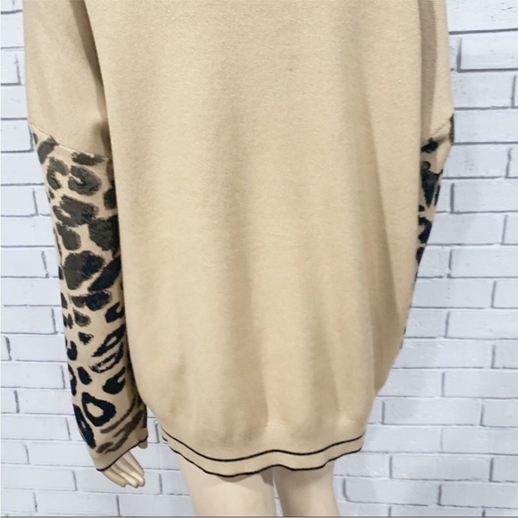 Rachel Rachel Roy Women’s Animal Print Sweater - Picture 5 of 7